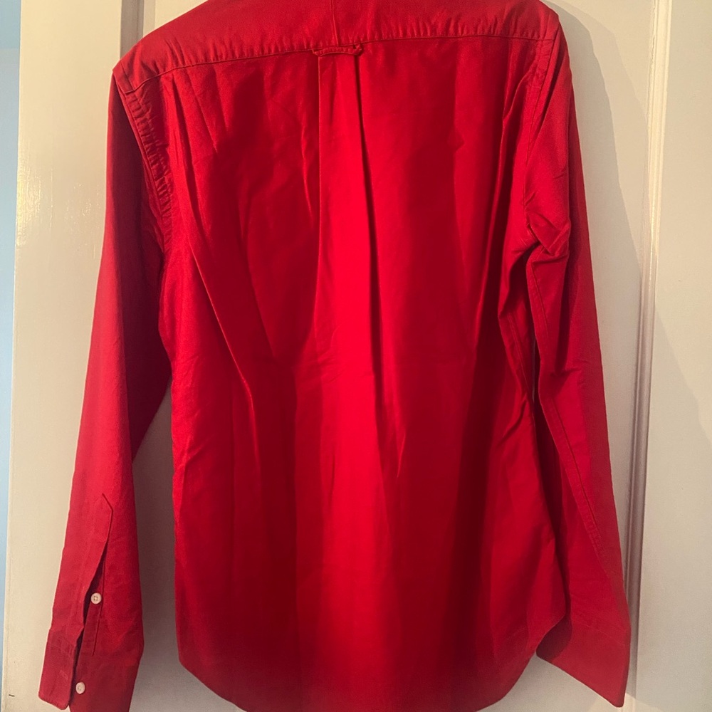 Gitman Brothers Red Casual Button Down Shirt - image 2